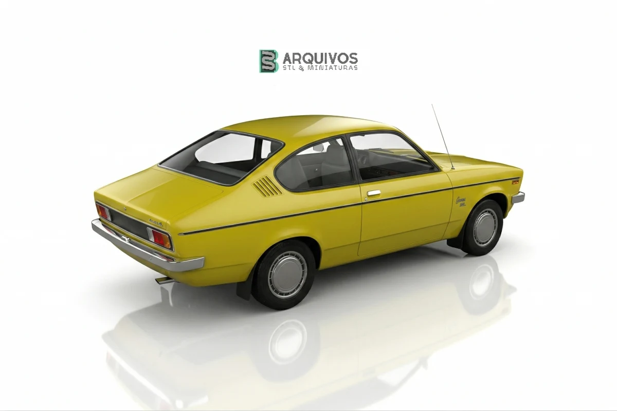 Modelo 3D STL - Holden Gemini coupe SL 1980 — foto 5